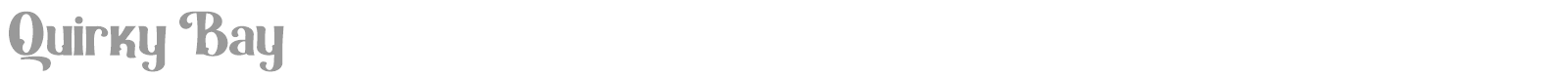 Quirky Bay font preview